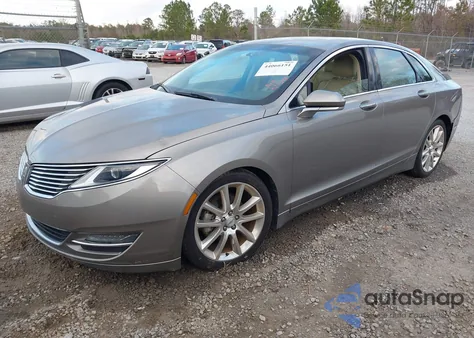 2015 Lincoln Mkz Hybrid из США, поврежденный, VIN 3LN6L2LU2FR603919